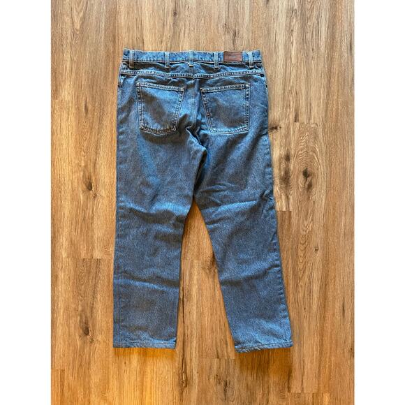 L.L. Bean Straight Leg Jeans 36” Waist - Picture 3 of 4